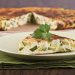 Frittatata Leeks,ServicesChard,tomatoes微信健康厨房